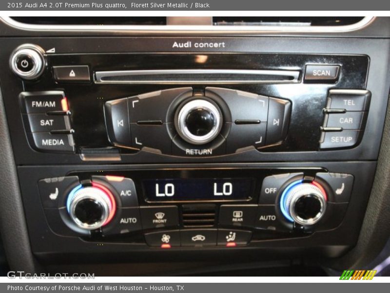 Florett Silver Metallic / Black 2015 Audi A4 2.0T Premium Plus quattro