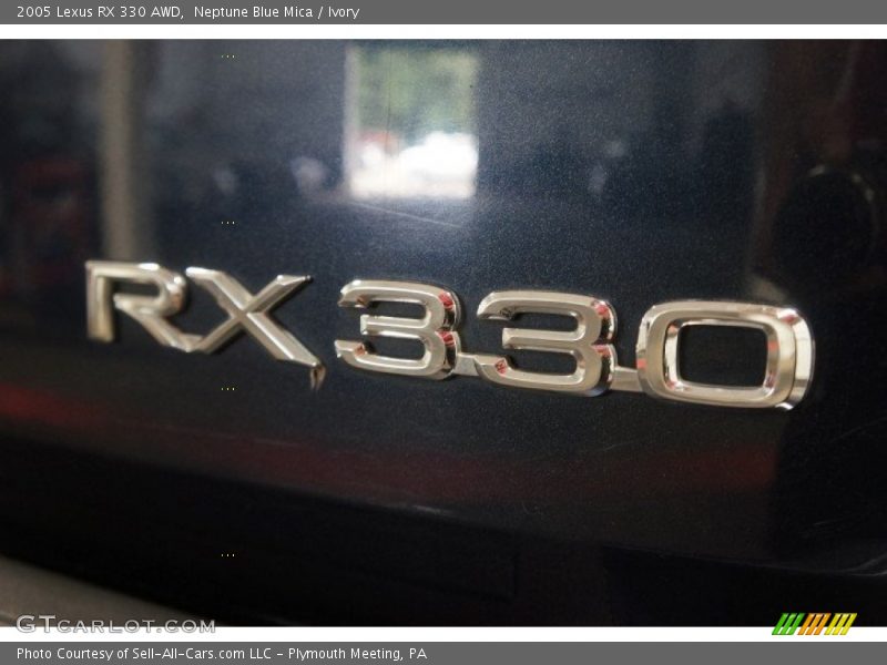 Neptune Blue Mica / Ivory 2005 Lexus RX 330 AWD