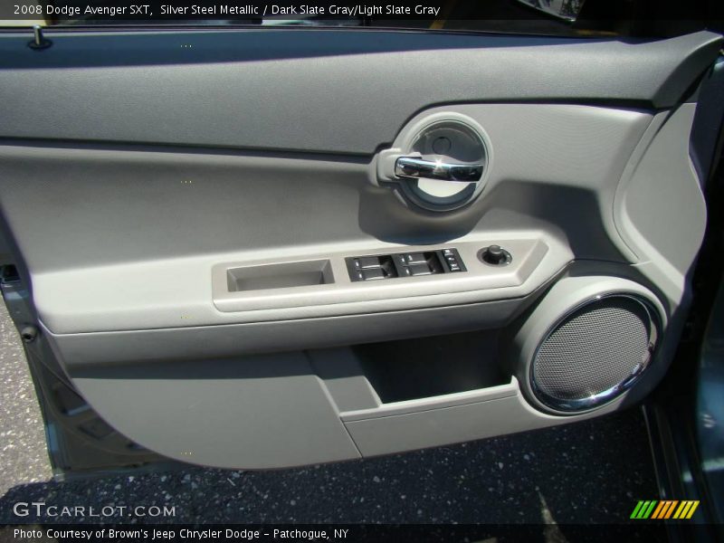 Silver Steel Metallic / Dark Slate Gray/Light Slate Gray 2008 Dodge Avenger SXT