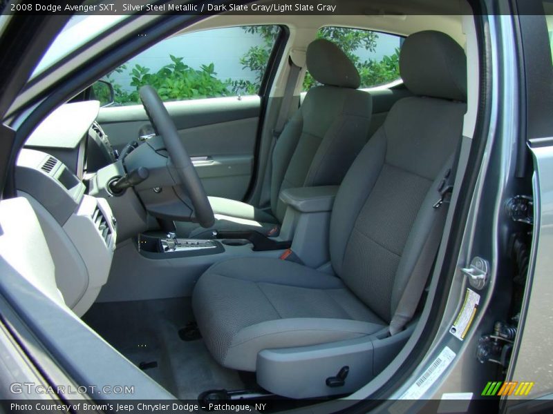 Silver Steel Metallic / Dark Slate Gray/Light Slate Gray 2008 Dodge Avenger SXT