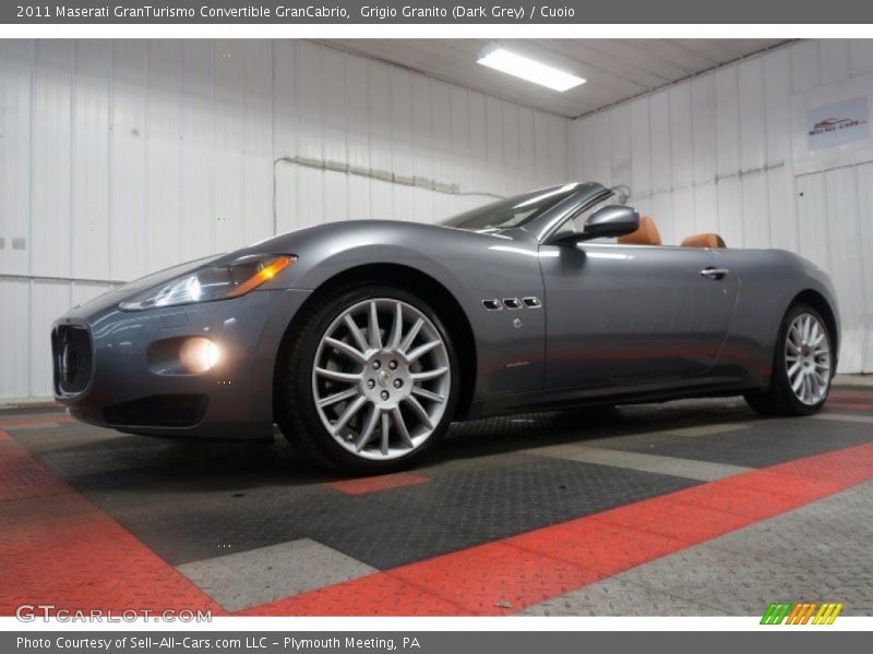 Grigio Granito (Dark Grey) / Cuoio 2011 Maserati GranTurismo Convertible GranCabrio