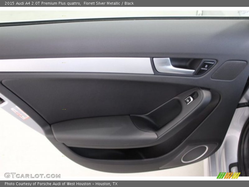 Florett Silver Metallic / Black 2015 Audi A4 2.0T Premium Plus quattro