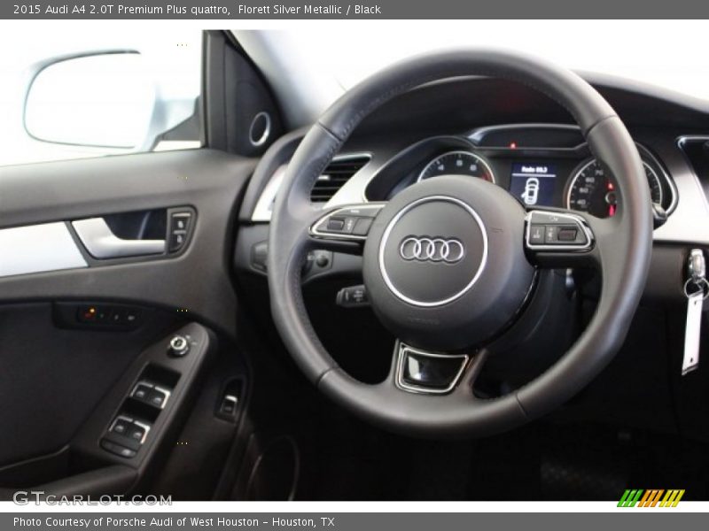 Florett Silver Metallic / Black 2015 Audi A4 2.0T Premium Plus quattro