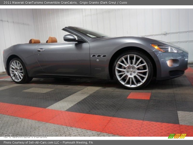 Grigio Granito (Dark Grey) / Cuoio 2011 Maserati GranTurismo Convertible GranCabrio
