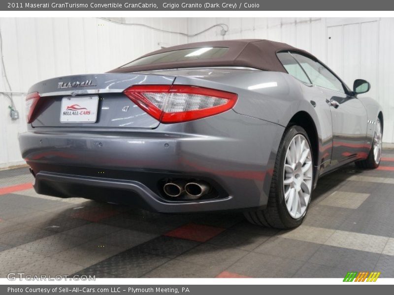 Grigio Granito (Dark Grey) / Cuoio 2011 Maserati GranTurismo Convertible GranCabrio