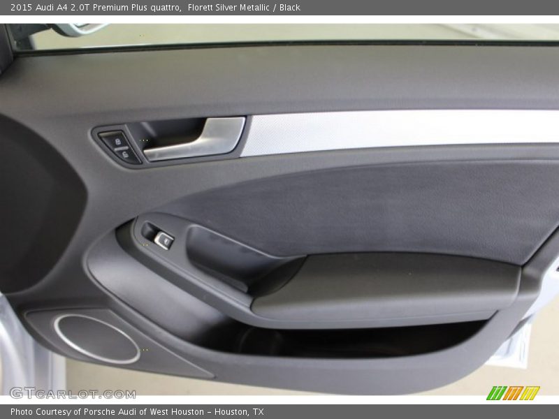 Florett Silver Metallic / Black 2015 Audi A4 2.0T Premium Plus quattro