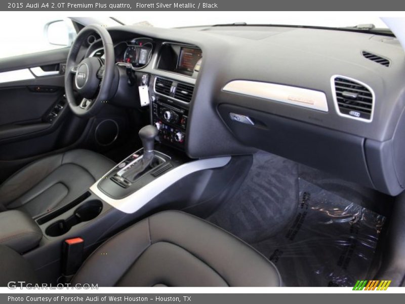 Florett Silver Metallic / Black 2015 Audi A4 2.0T Premium Plus quattro