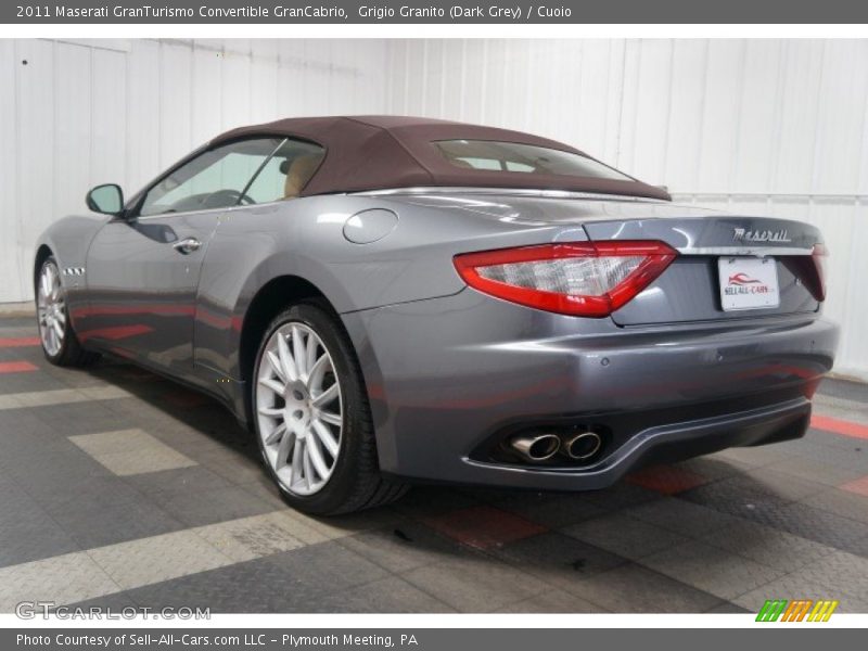Grigio Granito (Dark Grey) / Cuoio 2011 Maserati GranTurismo Convertible GranCabrio