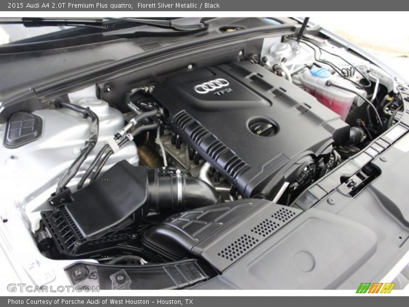 Florett Silver Metallic / Black 2015 Audi A4 2.0T Premium Plus quattro