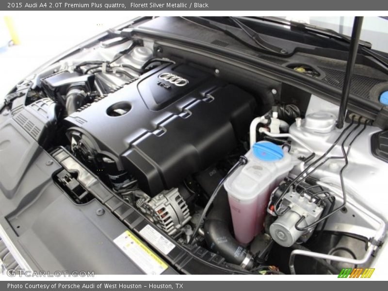 Florett Silver Metallic / Black 2015 Audi A4 2.0T Premium Plus quattro