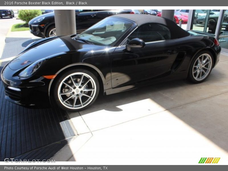 Black / Black 2016 Porsche Boxster Black Edition