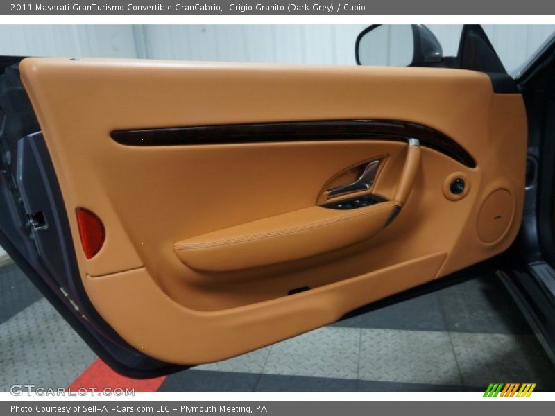 Grigio Granito (Dark Grey) / Cuoio 2011 Maserati GranTurismo Convertible GranCabrio