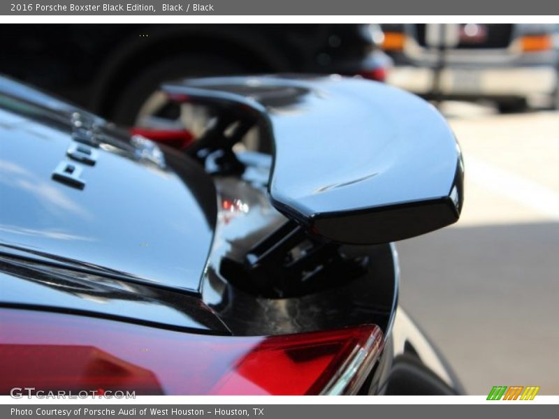 Black / Black 2016 Porsche Boxster Black Edition