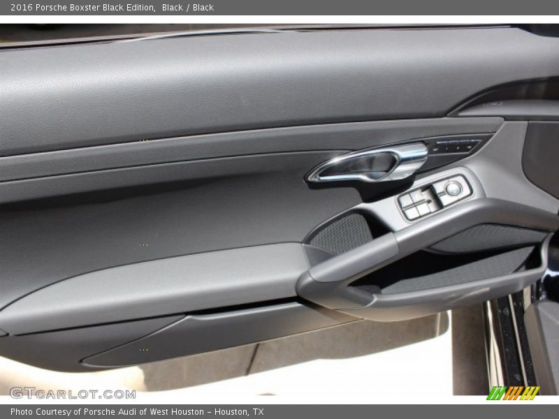 Door Panel of 2016 Boxster Black Edition