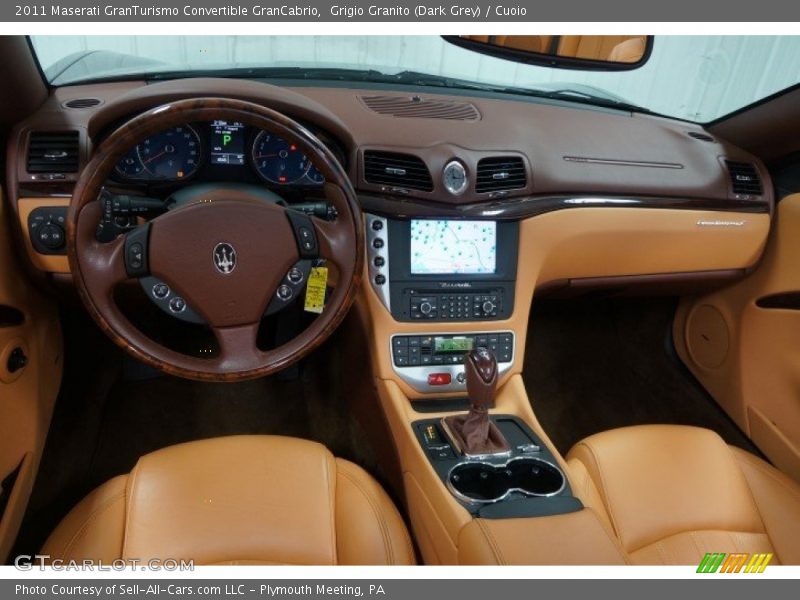 Grigio Granito (Dark Grey) / Cuoio 2011 Maserati GranTurismo Convertible GranCabrio