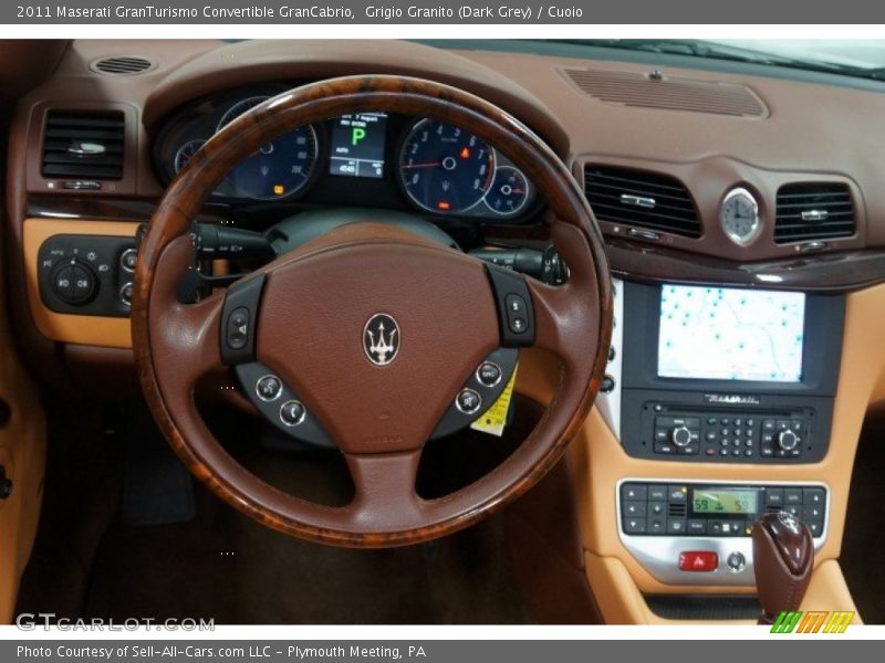 Grigio Granito (Dark Grey) / Cuoio 2011 Maserati GranTurismo Convertible GranCabrio