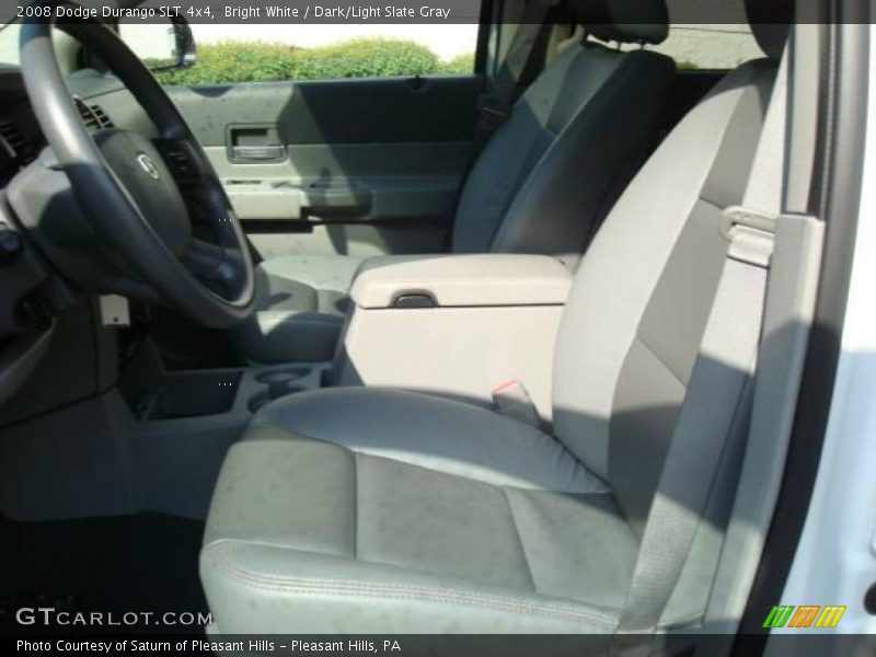 Bright White / Dark/Light Slate Gray 2008 Dodge Durango SLT 4x4
