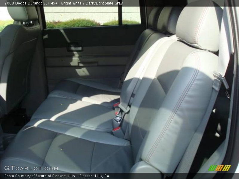 Bright White / Dark/Light Slate Gray 2008 Dodge Durango SLT 4x4