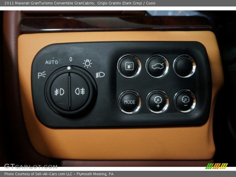Grigio Granito (Dark Grey) / Cuoio 2011 Maserati GranTurismo Convertible GranCabrio