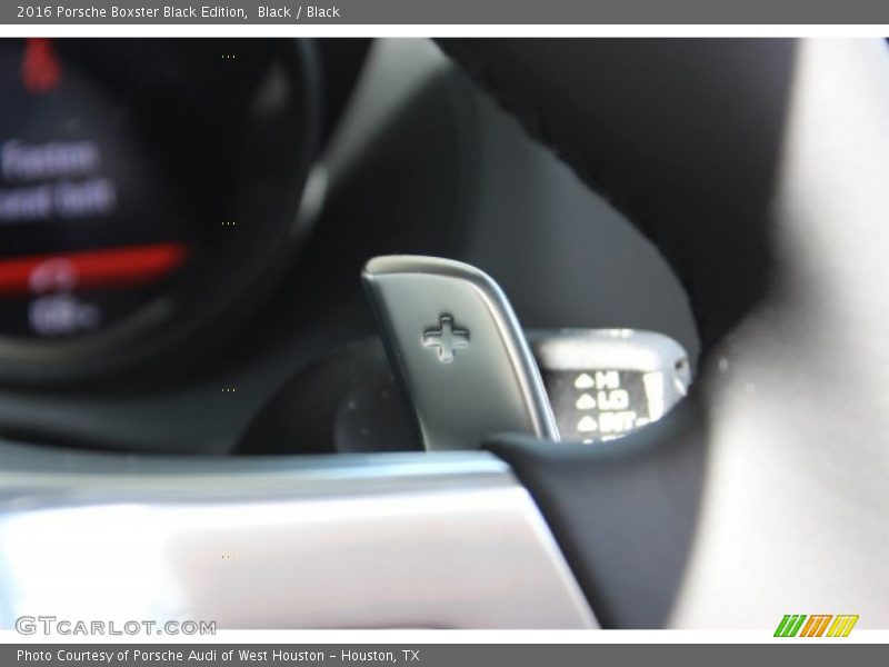  2016 Boxster Black Edition 7 Speed PDK Automatic Shifter