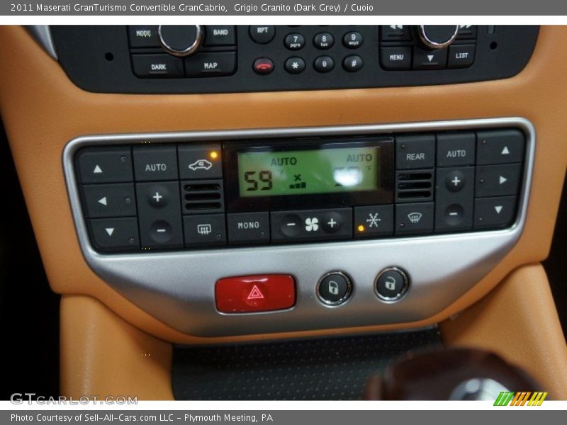 Grigio Granito (Dark Grey) / Cuoio 2011 Maserati GranTurismo Convertible GranCabrio