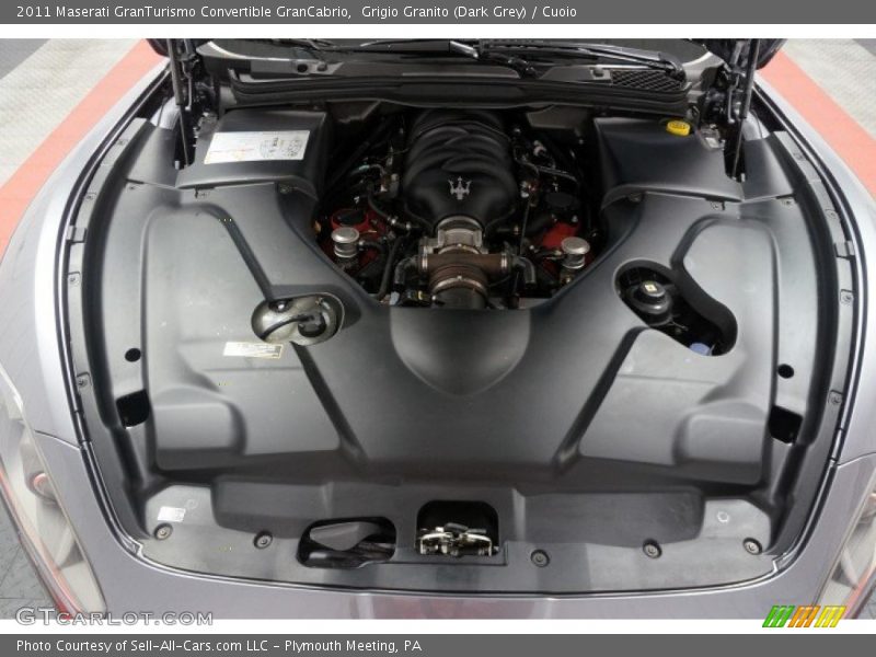 Grigio Granito (Dark Grey) / Cuoio 2011 Maserati GranTurismo Convertible GranCabrio