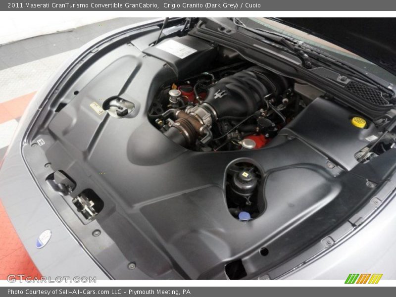 Grigio Granito (Dark Grey) / Cuoio 2011 Maserati GranTurismo Convertible GranCabrio