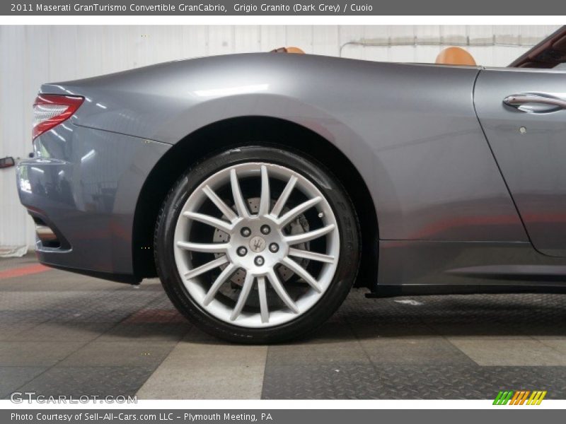 Grigio Granito (Dark Grey) / Cuoio 2011 Maserati GranTurismo Convertible GranCabrio