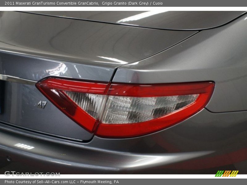 Grigio Granito (Dark Grey) / Cuoio 2011 Maserati GranTurismo Convertible GranCabrio