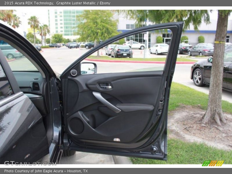 Graphite Luster Metallic / Ebony 2015 Acura RDX Technology