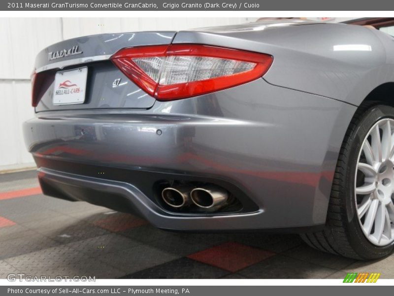 Grigio Granito (Dark Grey) / Cuoio 2011 Maserati GranTurismo Convertible GranCabrio