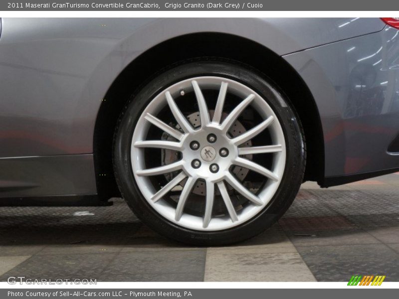 Grigio Granito (Dark Grey) / Cuoio 2011 Maserati GranTurismo Convertible GranCabrio