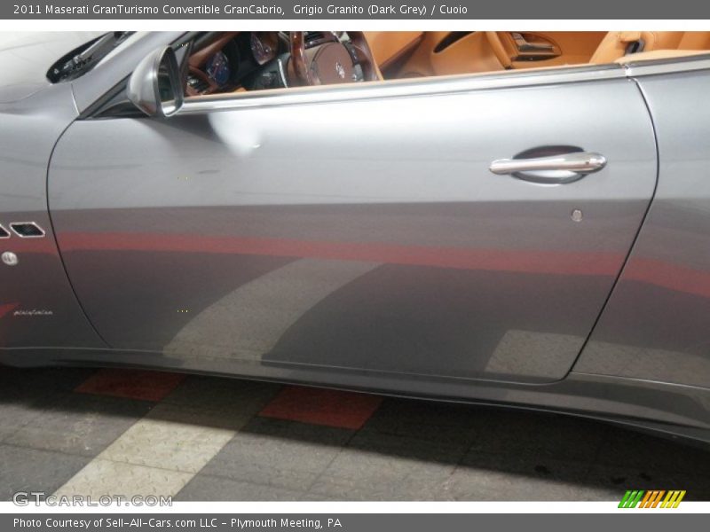 Grigio Granito (Dark Grey) / Cuoio 2011 Maserati GranTurismo Convertible GranCabrio