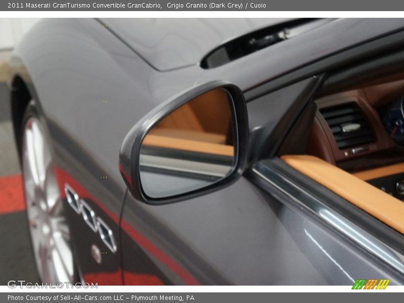 Grigio Granito (Dark Grey) / Cuoio 2011 Maserati GranTurismo Convertible GranCabrio