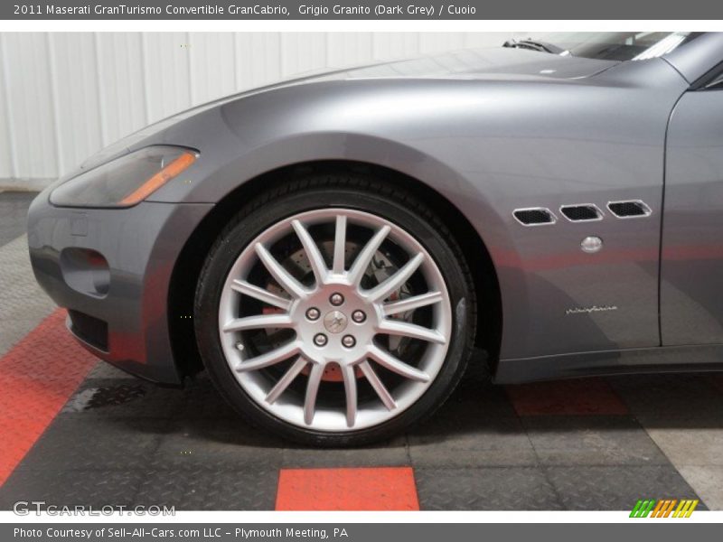 Grigio Granito (Dark Grey) / Cuoio 2011 Maserati GranTurismo Convertible GranCabrio