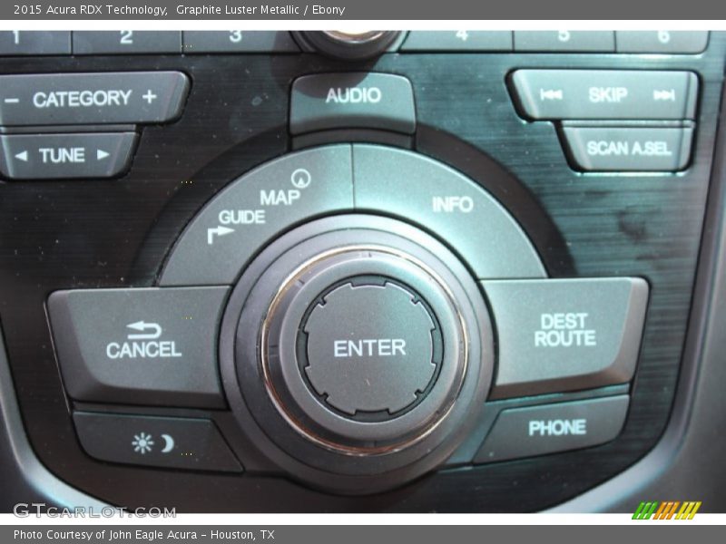 Graphite Luster Metallic / Ebony 2015 Acura RDX Technology