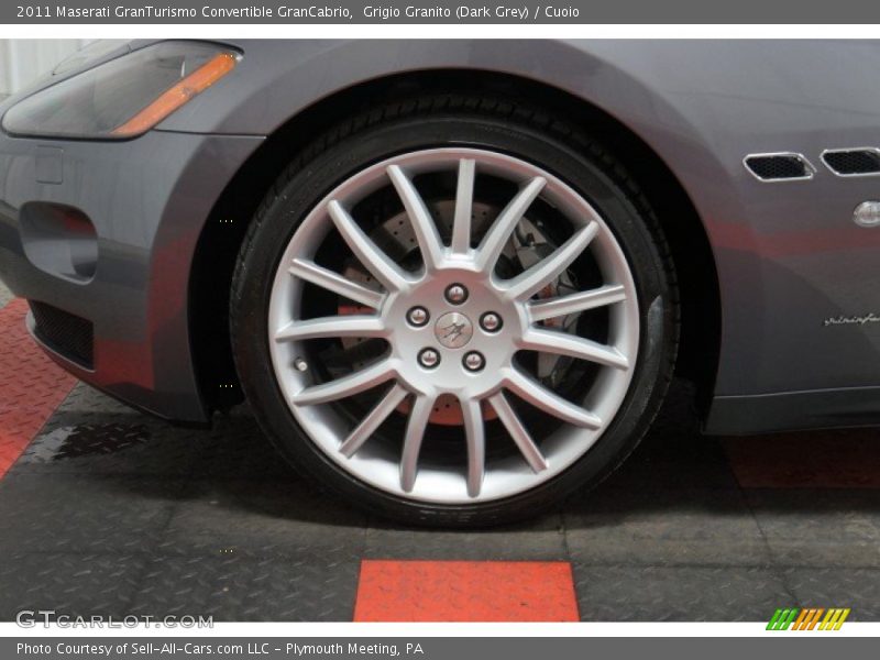 Grigio Granito (Dark Grey) / Cuoio 2011 Maserati GranTurismo Convertible GranCabrio