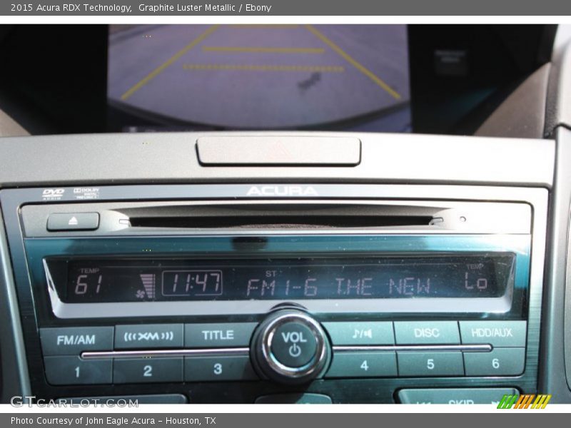 Graphite Luster Metallic / Ebony 2015 Acura RDX Technology