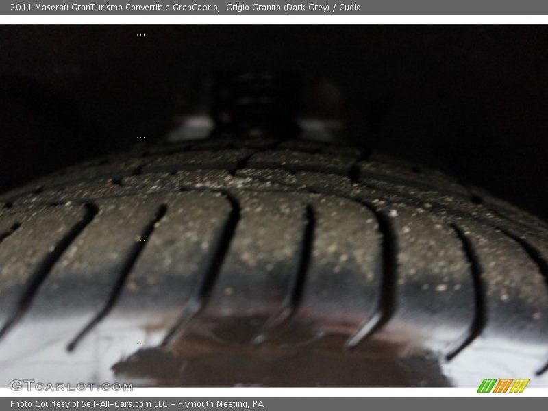 Grigio Granito (Dark Grey) / Cuoio 2011 Maserati GranTurismo Convertible GranCabrio