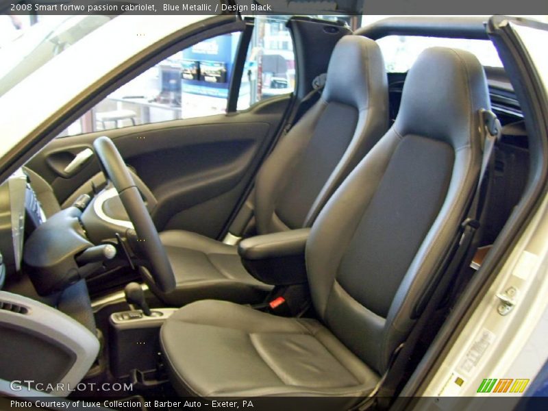 Blue Metallic / Design Black 2008 Smart fortwo passion cabriolet