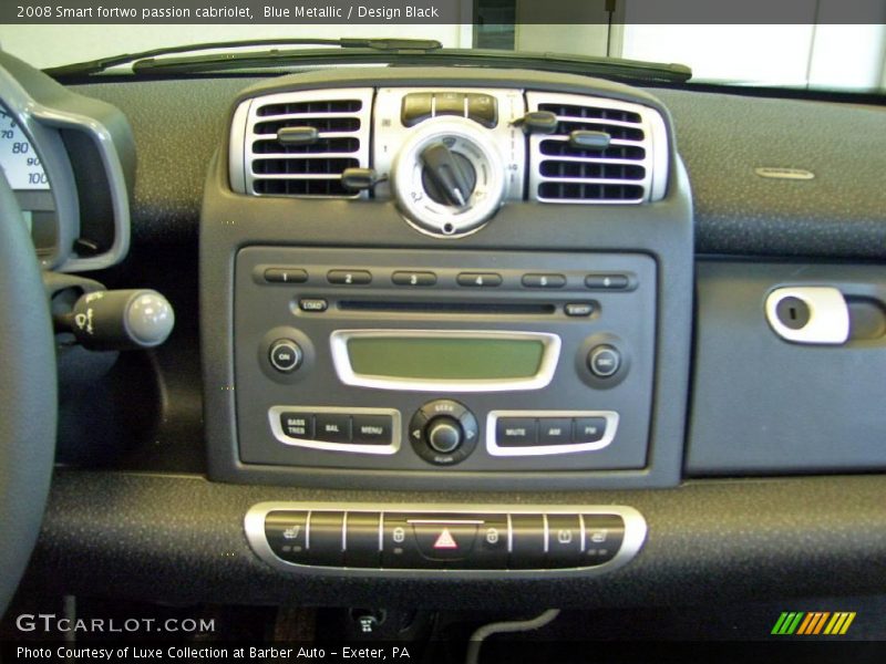 Blue Metallic / Design Black 2008 Smart fortwo passion cabriolet