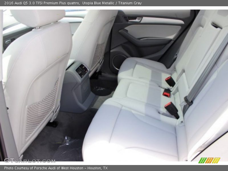 Utopia Blue Metallic / Titanium Gray 2016 Audi Q5 3.0 TFSI Premium Plus quattro