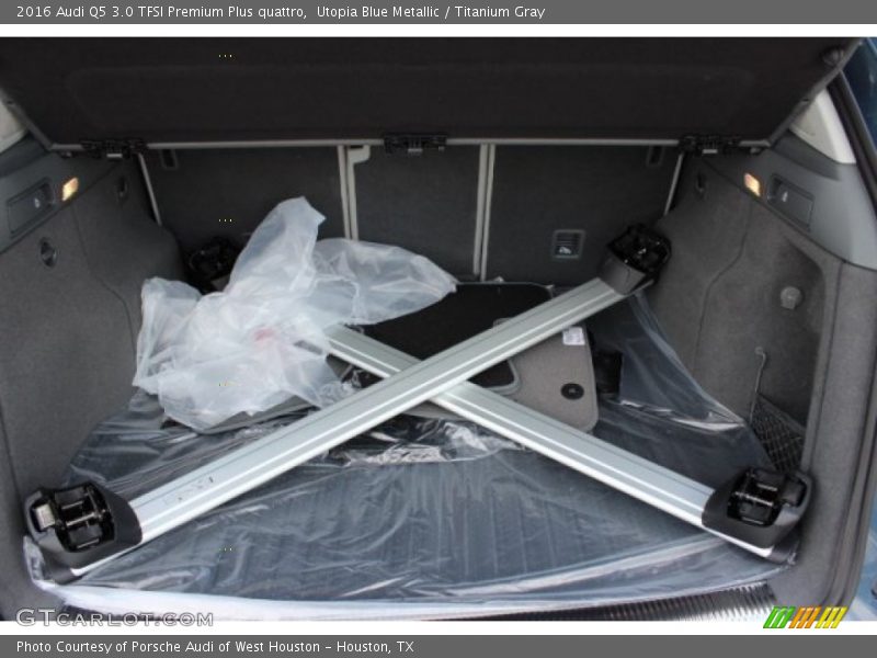 Utopia Blue Metallic / Titanium Gray 2016 Audi Q5 3.0 TFSI Premium Plus quattro