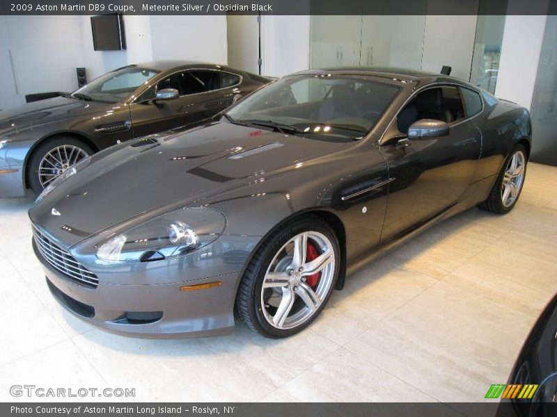 Meteorite Silver / Obsidian Black 2009 Aston Martin DB9 Coupe