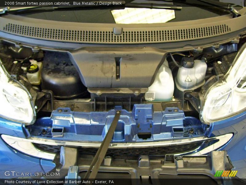 Blue Metallic / Design Black 2008 Smart fortwo passion cabriolet