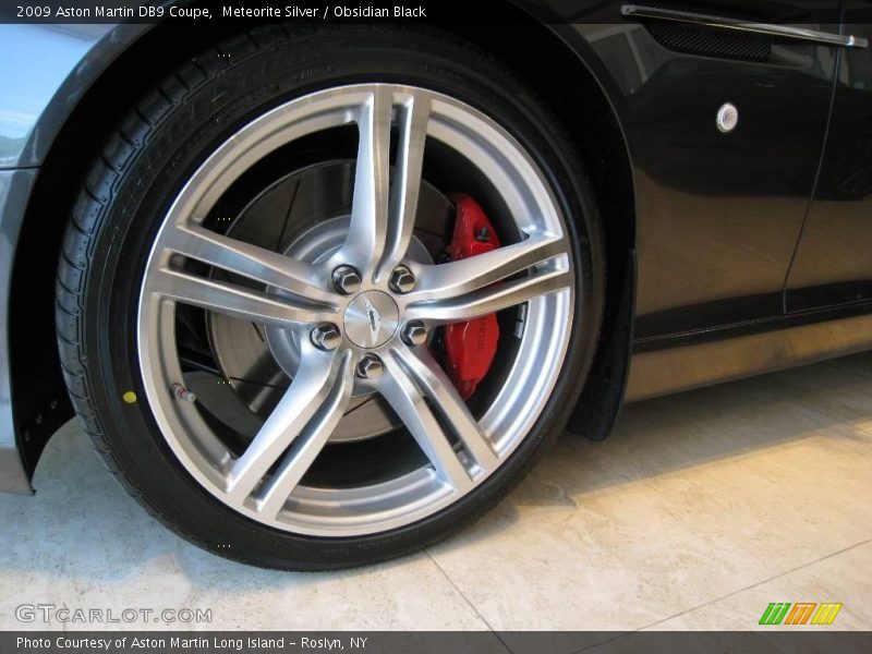 Meteorite Silver / Obsidian Black 2009 Aston Martin DB9 Coupe