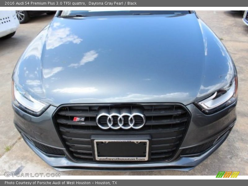 Daytona Gray Pearl / Black 2016 Audi S4 Premium Plus 3.0 TFSI quattro