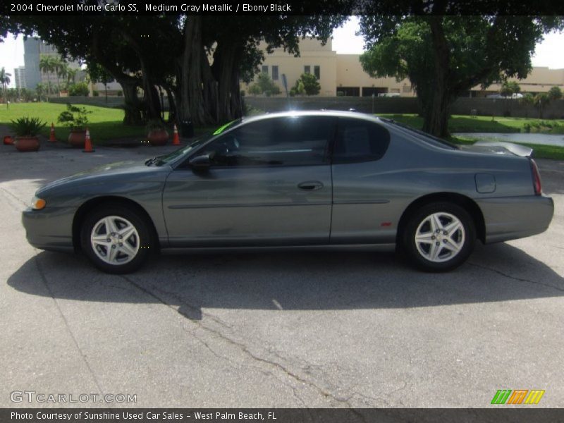 Medium Gray Metallic / Ebony Black 2004 Chevrolet Monte Carlo SS