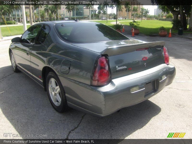 Medium Gray Metallic / Ebony Black 2004 Chevrolet Monte Carlo SS
