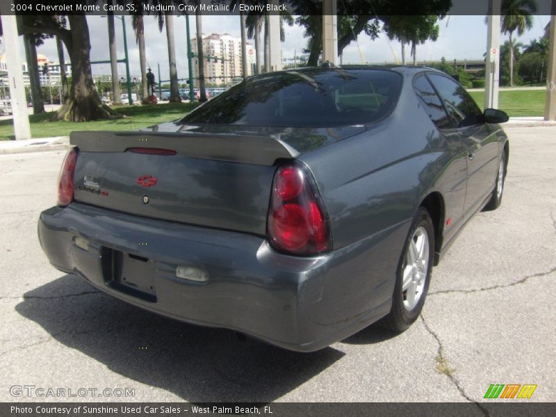 Medium Gray Metallic / Ebony Black 2004 Chevrolet Monte Carlo SS